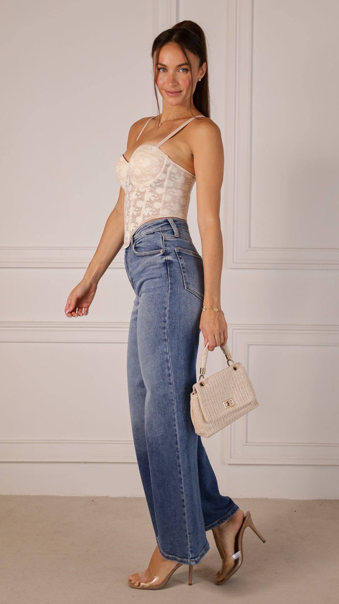 side view image 1 of Lunelle Bustier Top