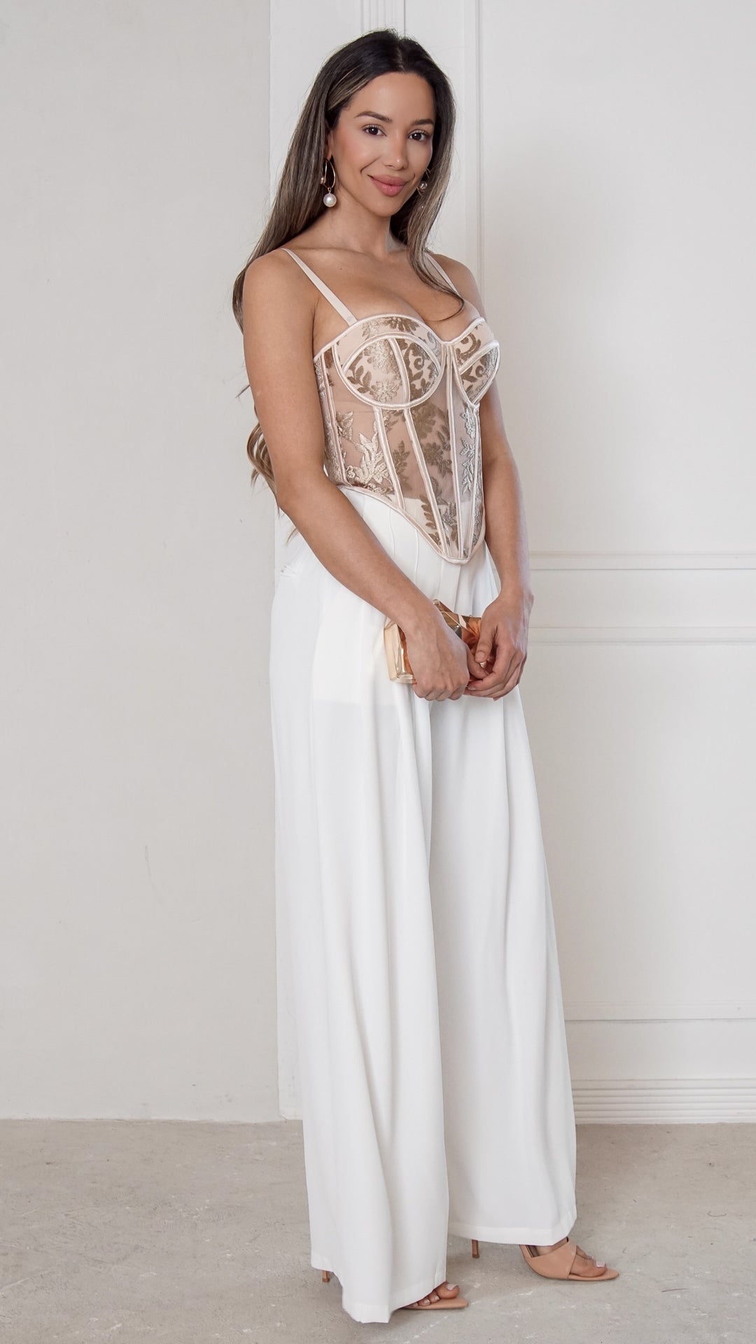 side view image 1 of Elowen Corset Top