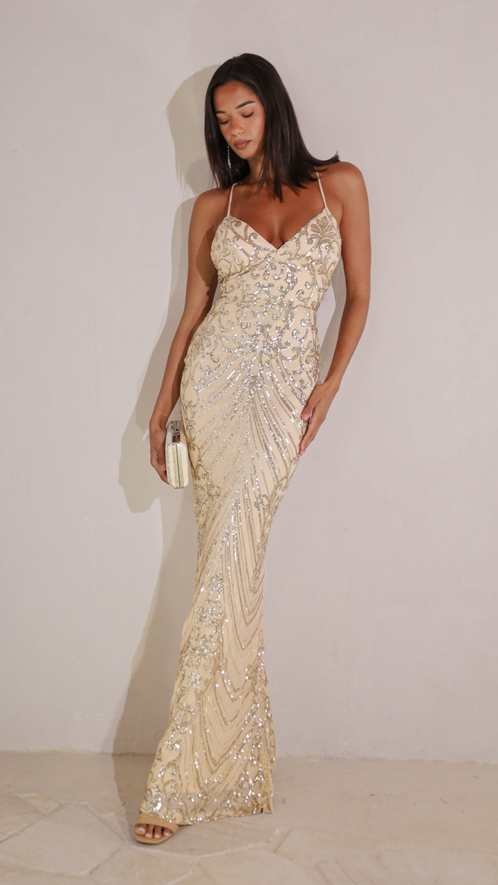 front view image 4 of Seline Maxi Dress