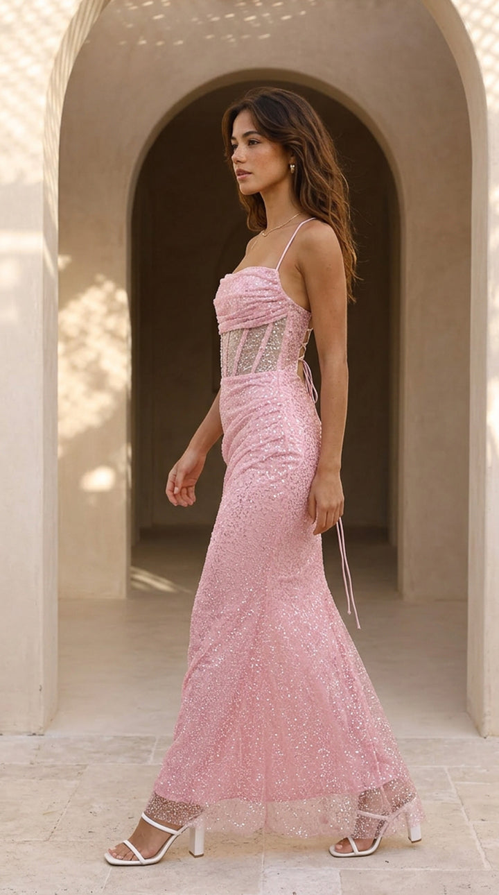 side view image 1 of Lizbeth Maxi Dress