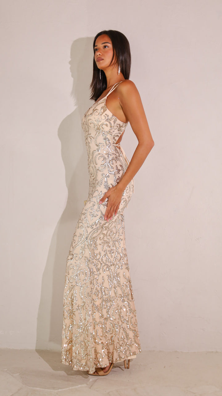 side view image 1 of Arlie Maxi Dress