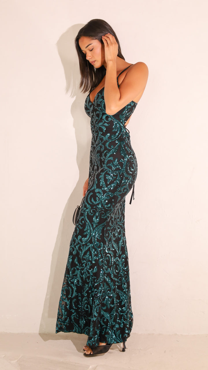 side view image 1 of Arlie Maxi Dress