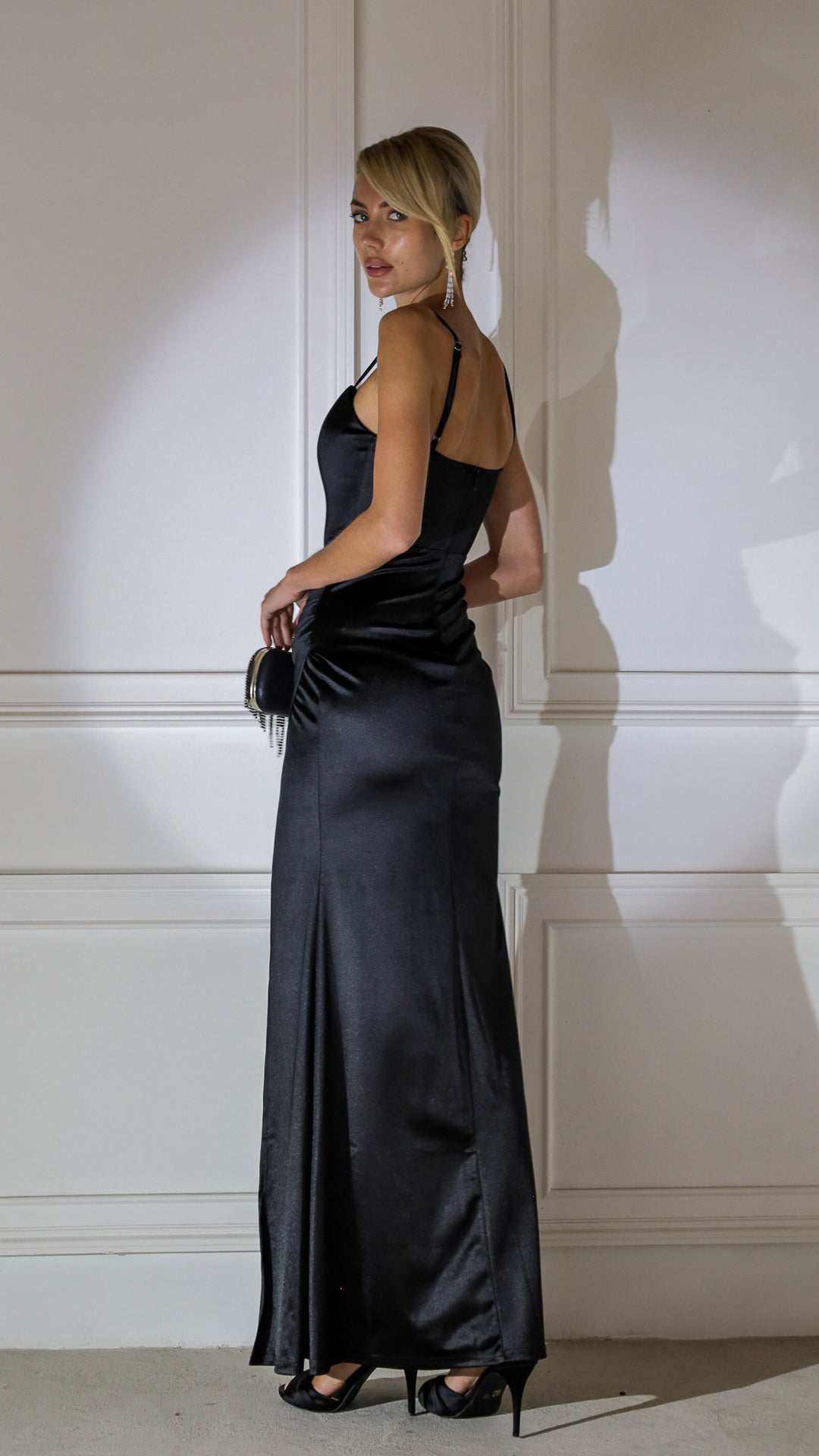 side view image 1 of Rowena Gown