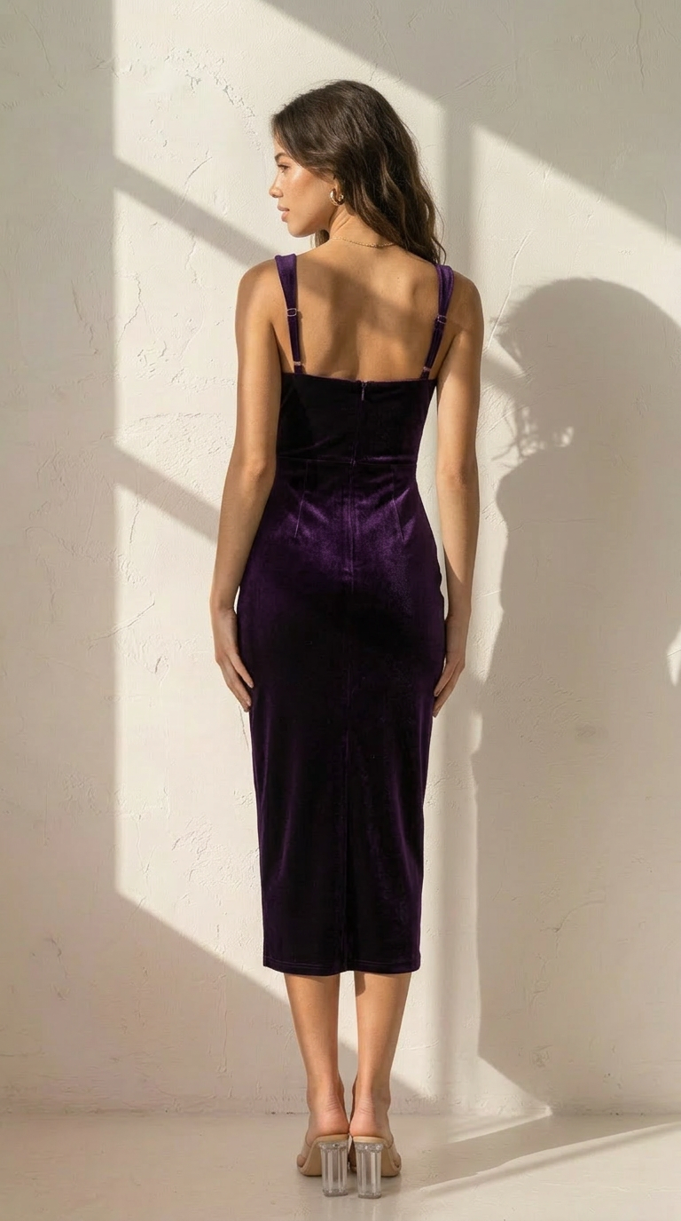 side view image 1 of Vint Midi Dress