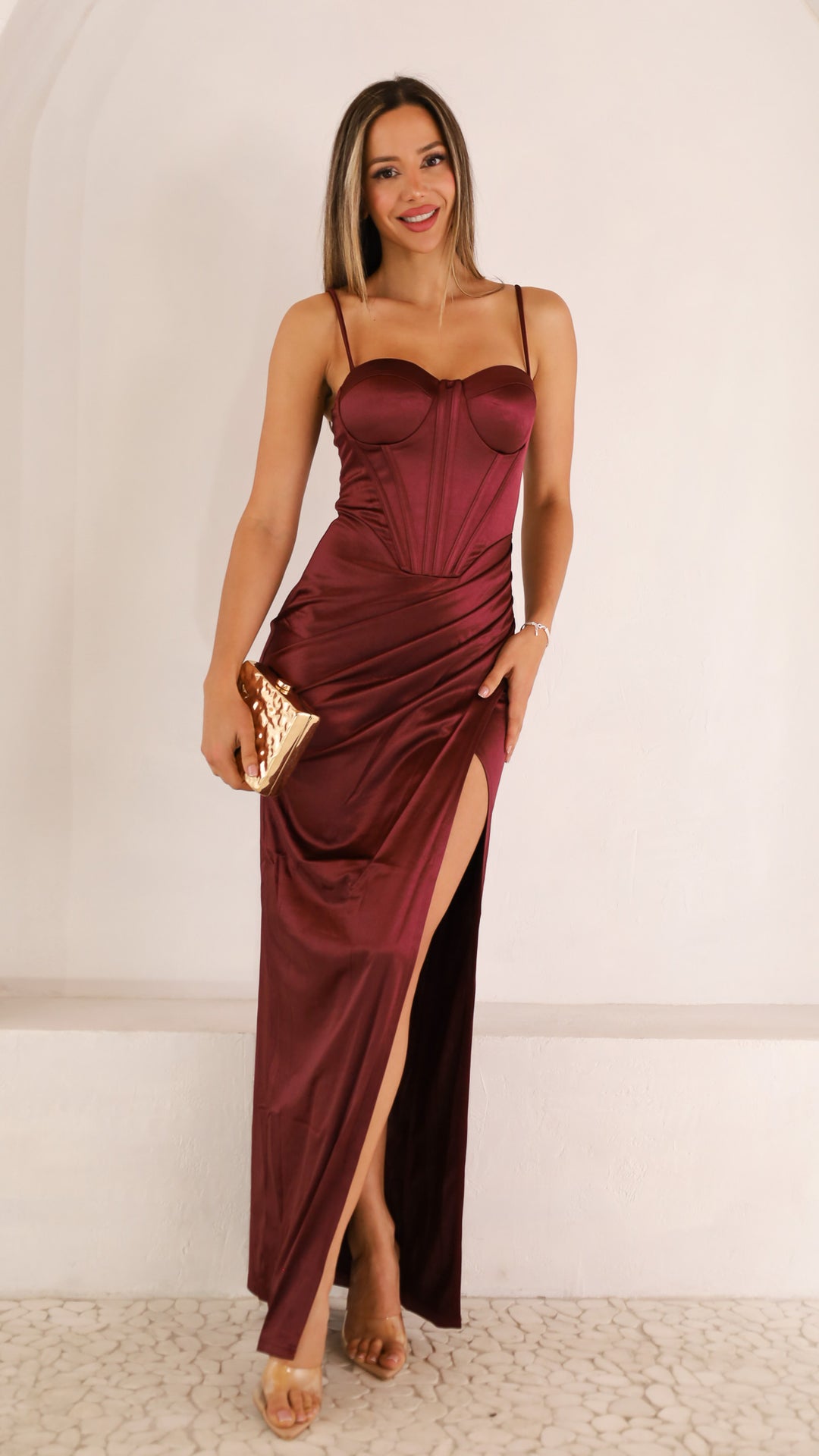front view image 2 of Virelle Maxi Dress