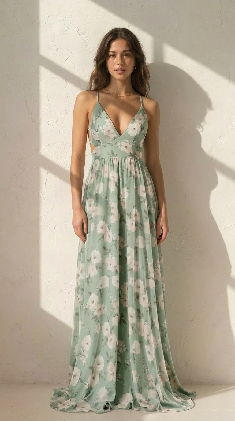 front view image 1 of Fiorella Maxi Dress