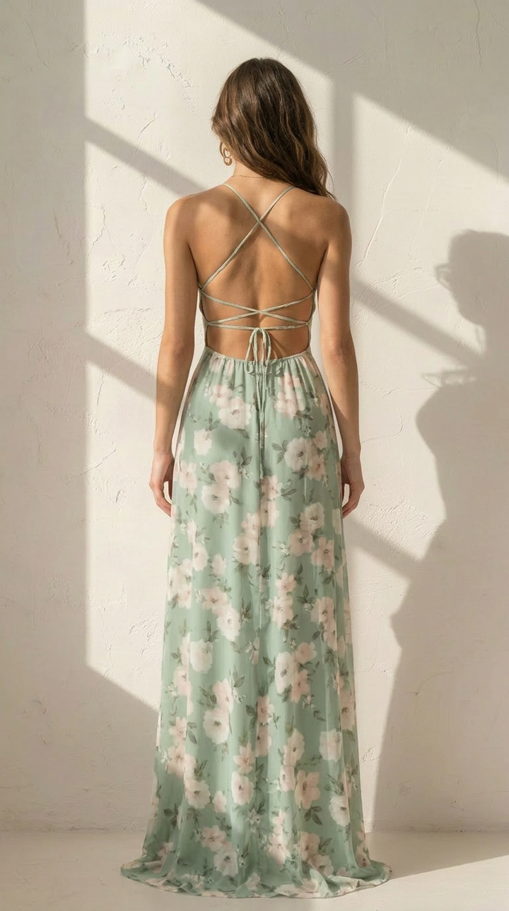 rear view image 1 of Fiorella Maxi Dress
