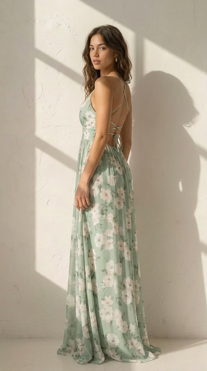 side view image 1 of Fiorella Maxi Dress