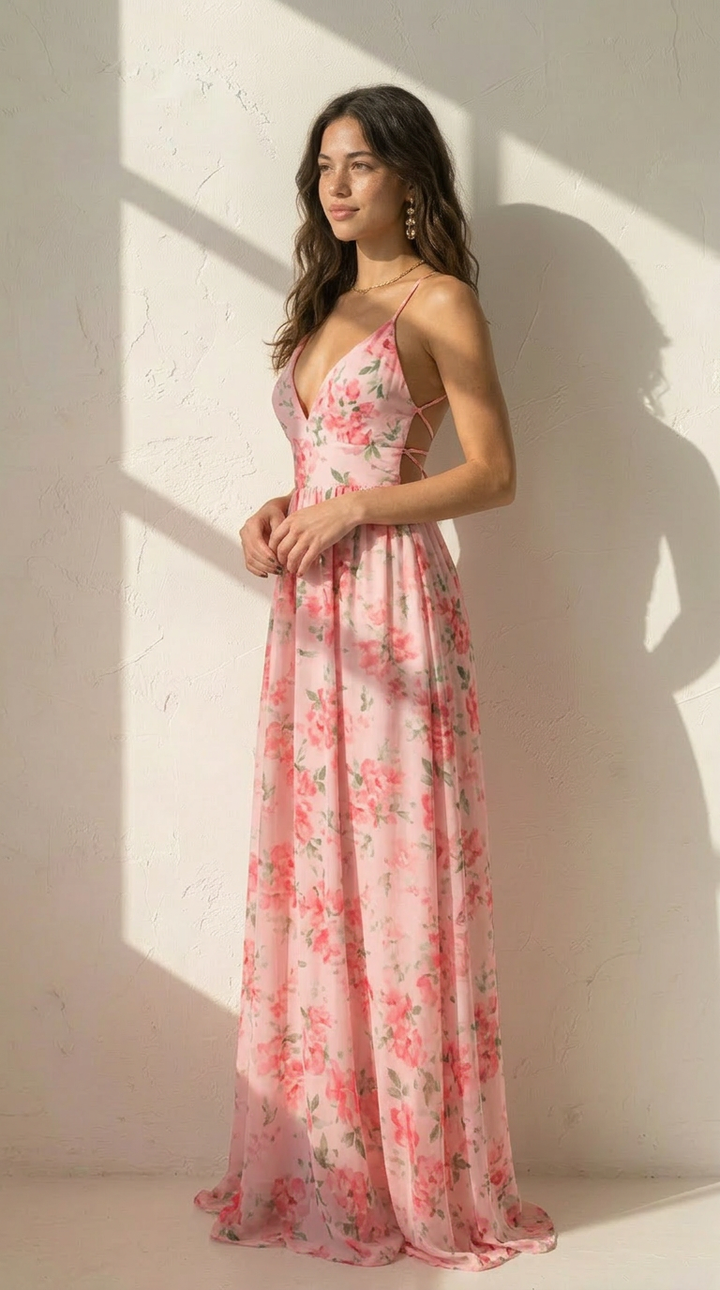 side view image 1 of Fiorella Maxi Dress