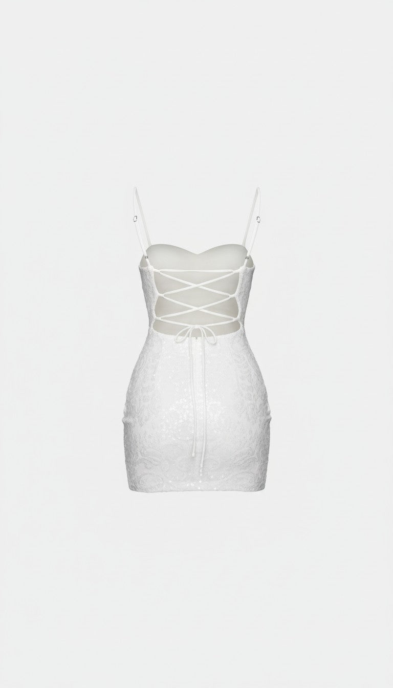 rear view image 2 of Selene Mini Dress