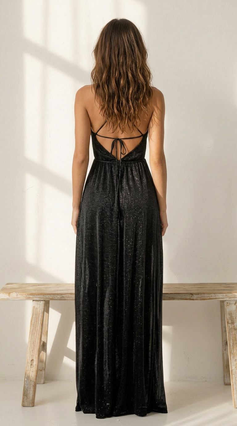 rear view image 1 of Baslin Maxi Dress