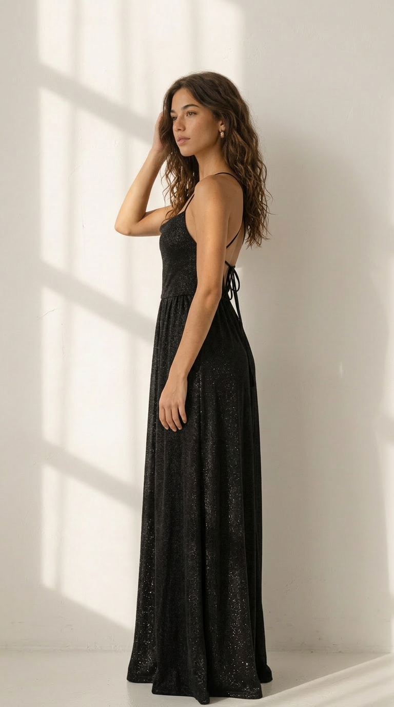 side view image 2 of Baslin Maxi Dress