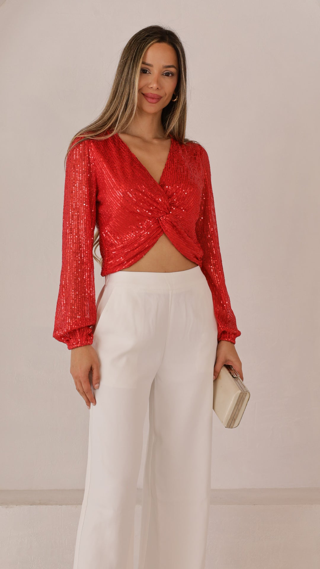 front view image 3 of Arahi Top