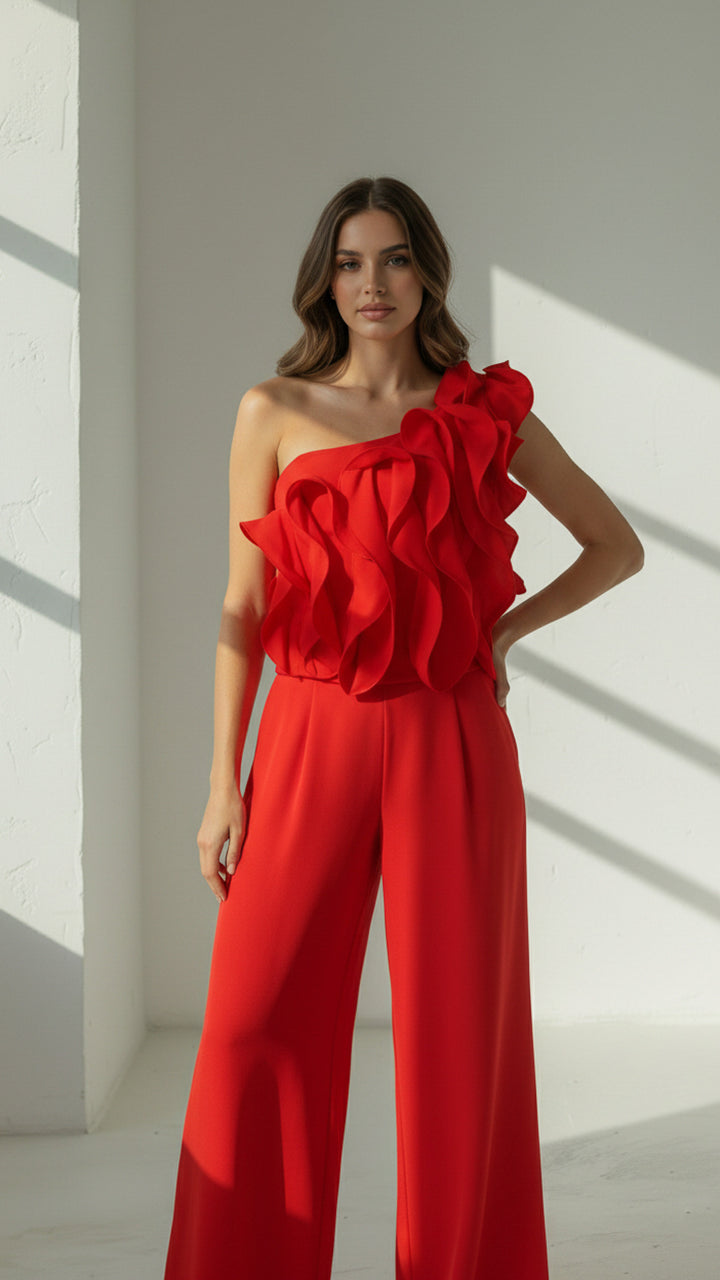 front view image 1 of Rosa One-Shoulder Top