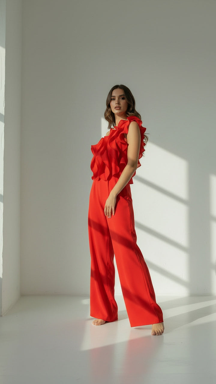 side view image 1 of Rosa One-Shoulder Top