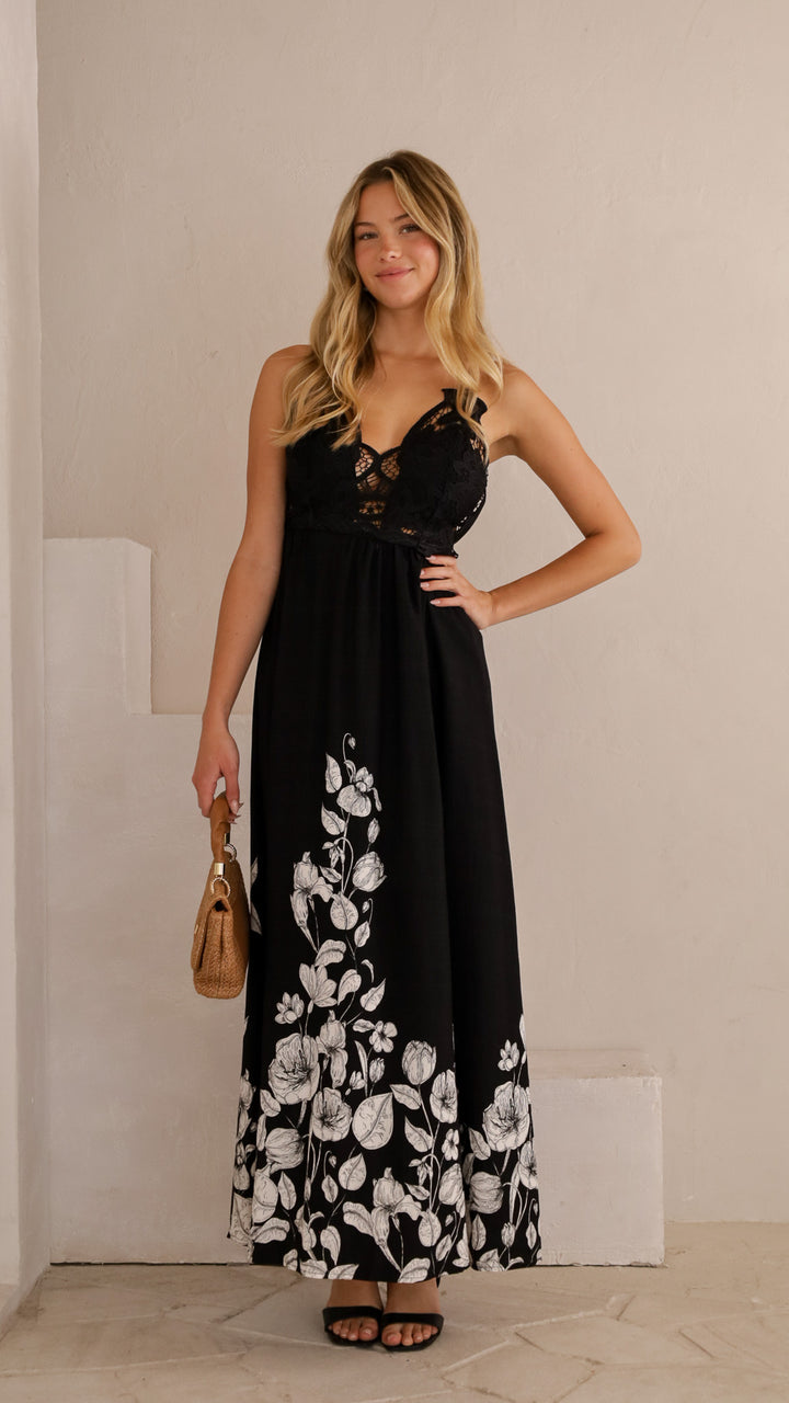 front view image 5 of Noelle Lace Maxi Dress