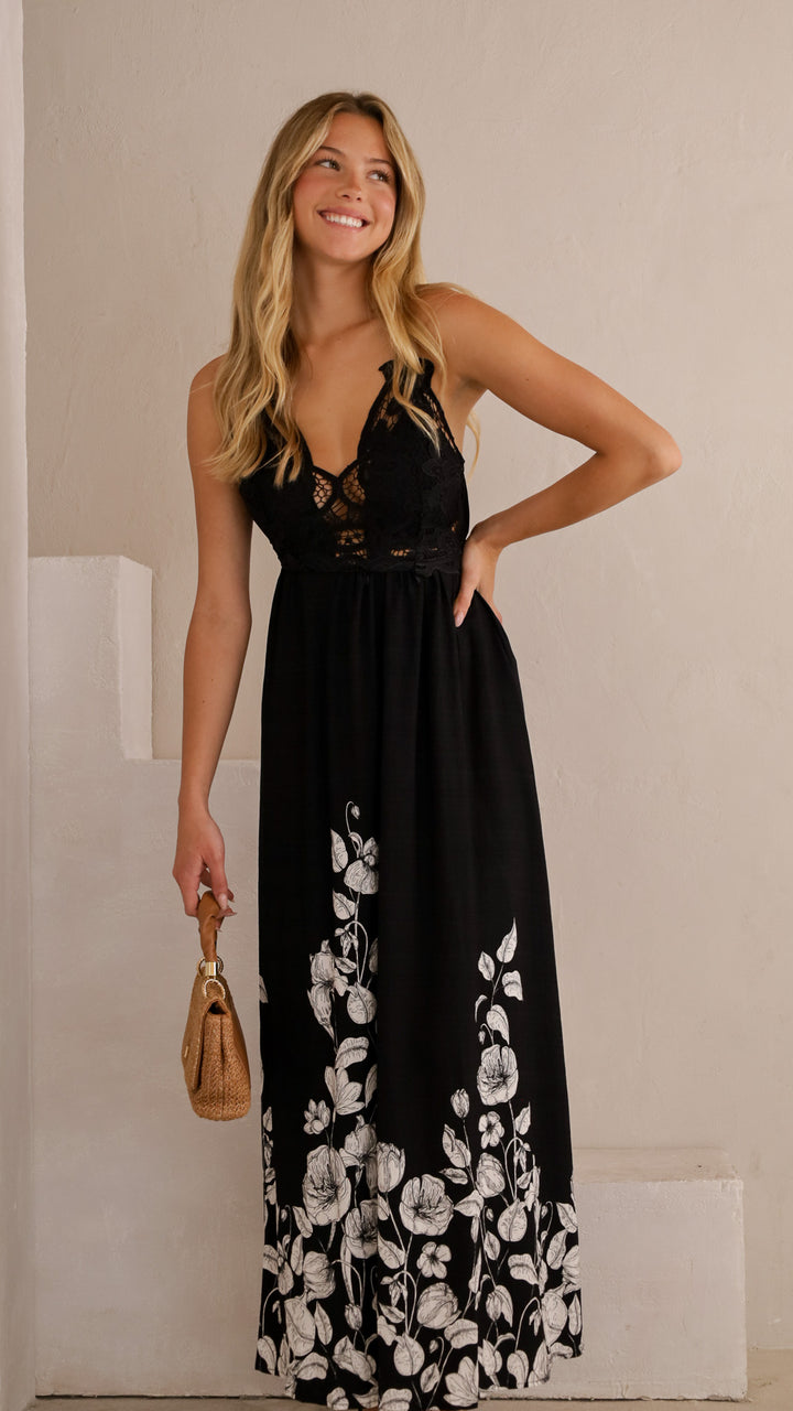 front view image 6 of Noelle Lace Maxi Dress