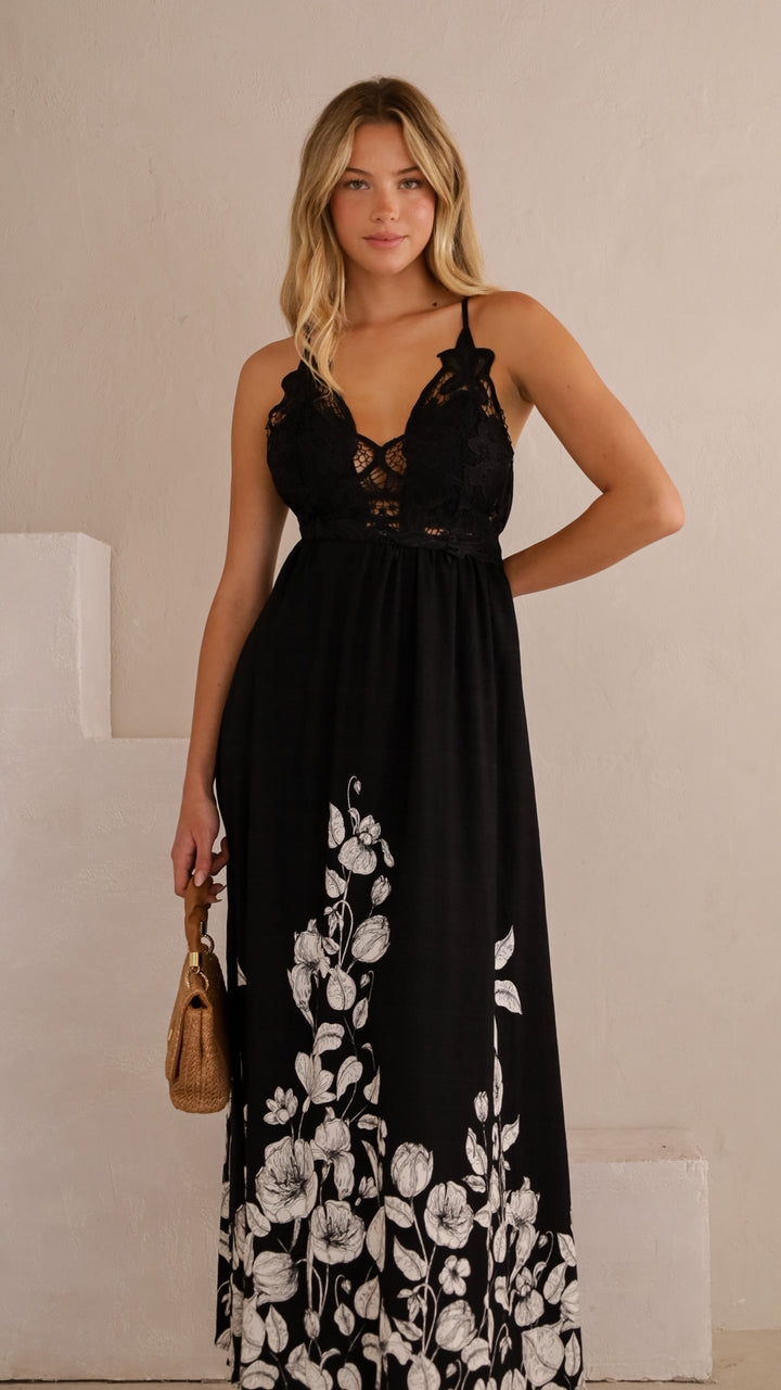front view image 7 of Noelle Lace Maxi Dress