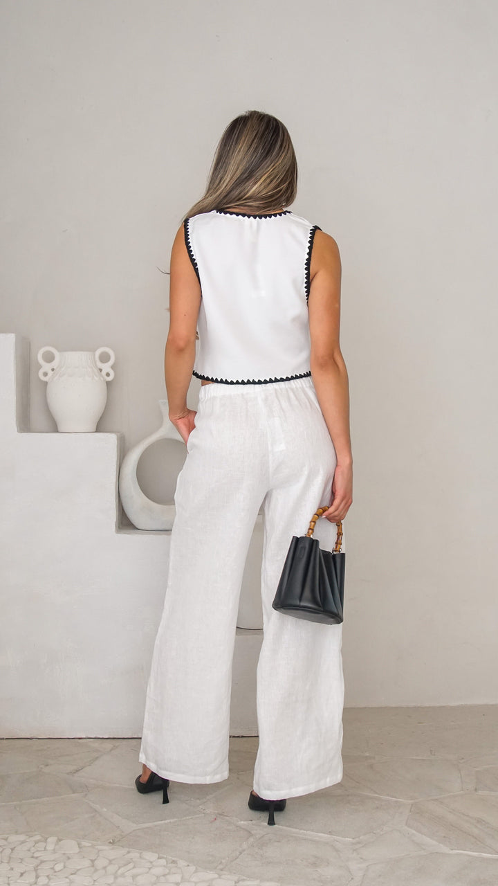 rear view image 1 of Alina Tie Vest