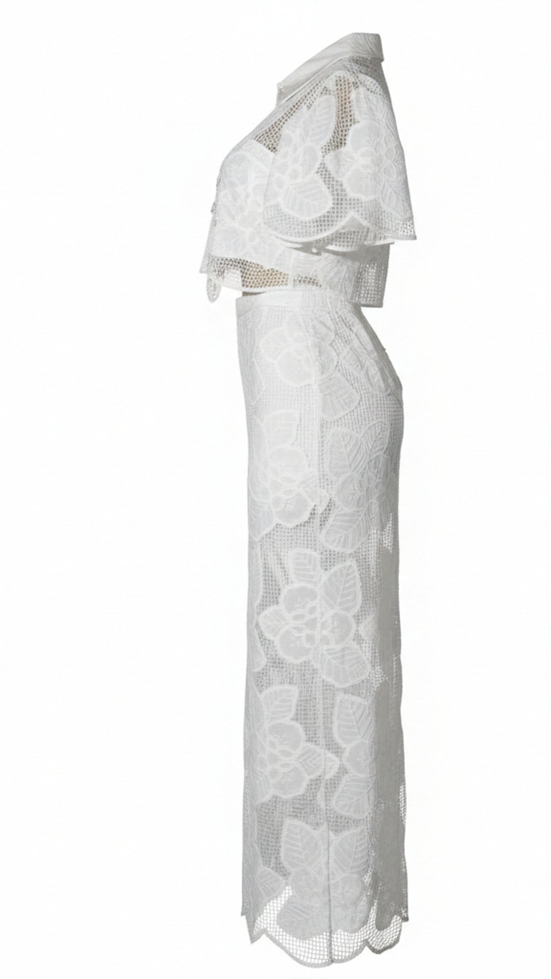 side view image 1 of Valeria Palazzo Pants