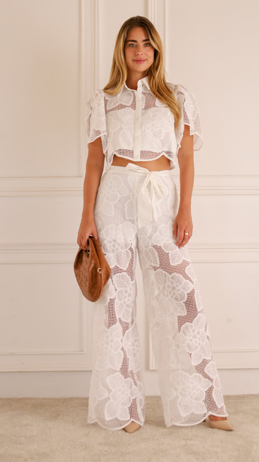 front view image 1 of Heira Wide Leg Pants