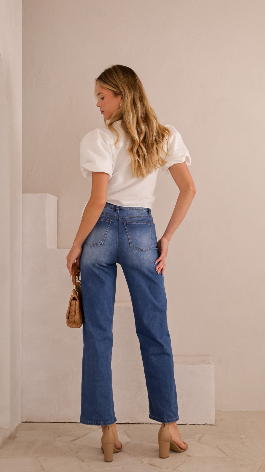 rear view image 1 of Isla Puff Sleeve Top