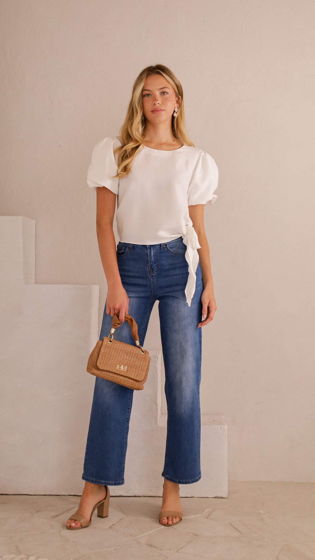 front view image 4 of Isla Puff Sleeve Top