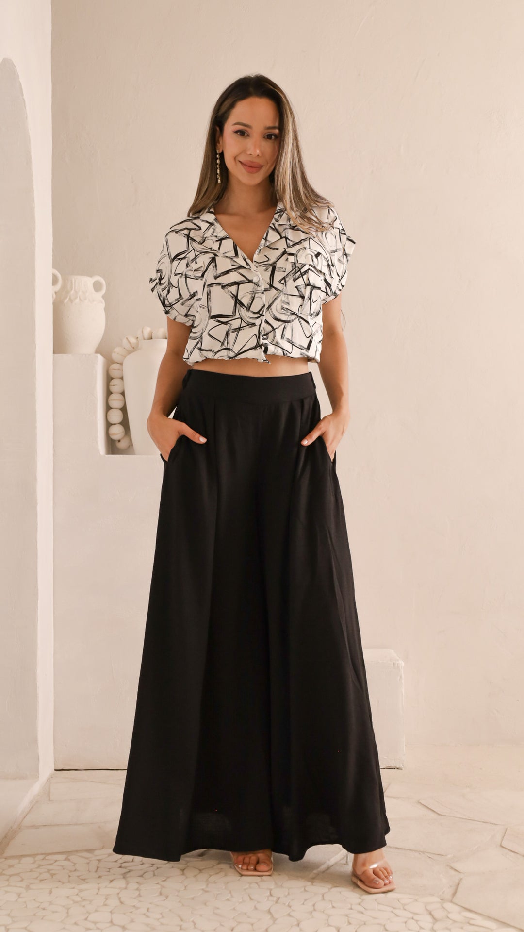 front view image 2 of Maribel Print Top