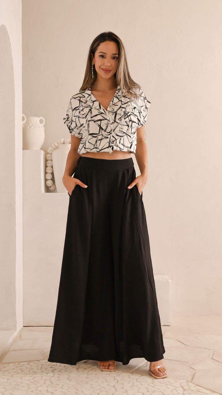 front view image 2 of Maribel Print Top