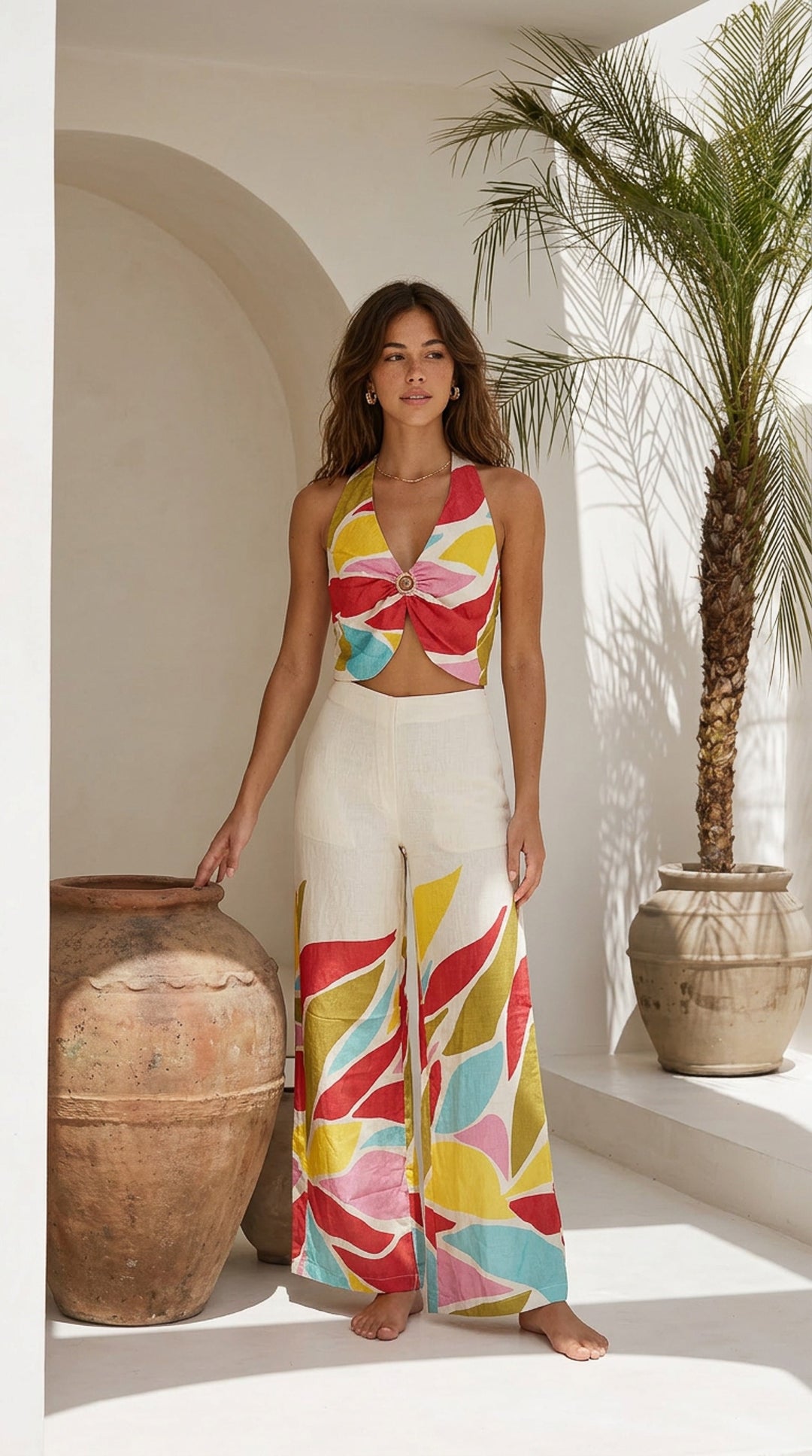 front view image 2 of Aurelia Pants Set