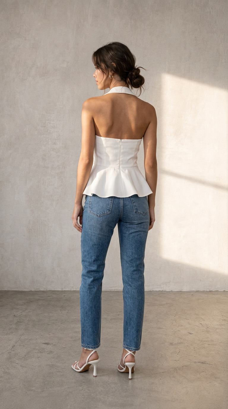 rear view image 1 of Aurelia Top