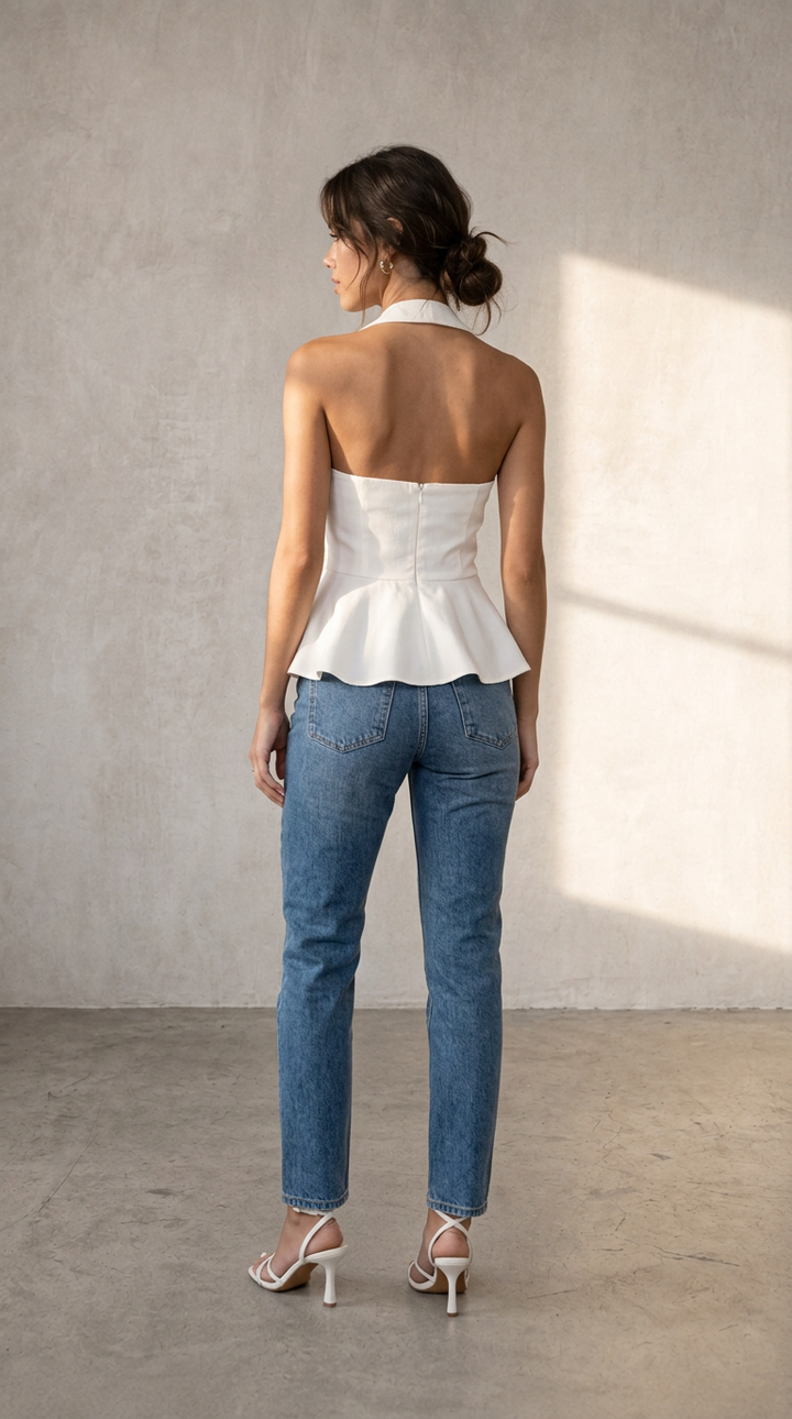 rear view image 1 of Aurelia Top