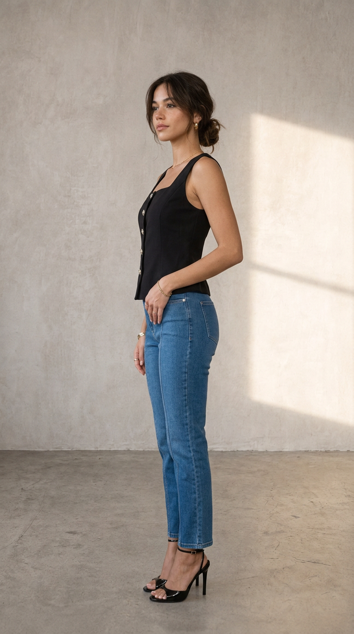 side view image 1 of Chasi Top