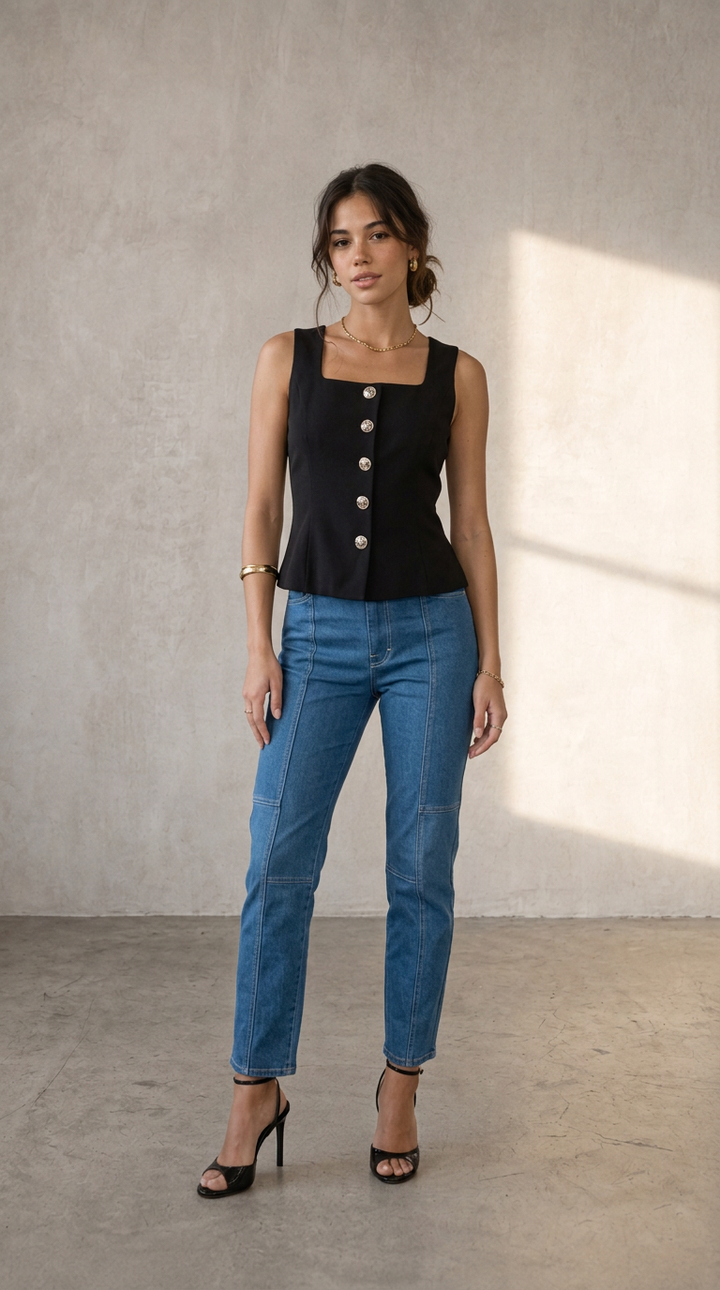 front view image 3 of Chasi Top