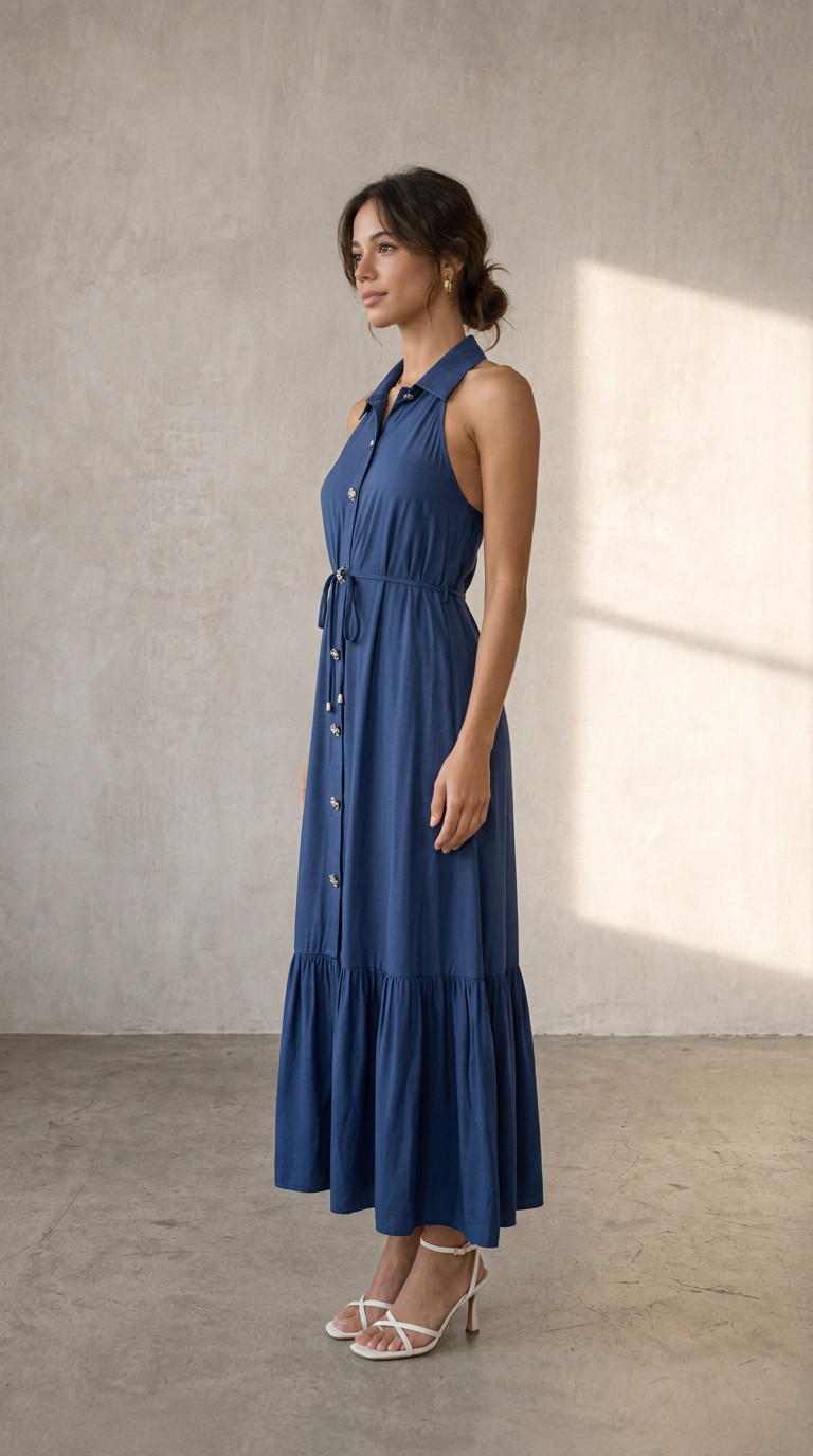 side view image 1 of Frannies Midi Dress