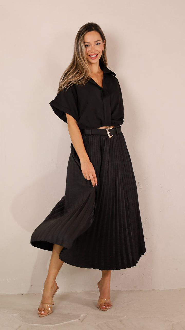 side view image 1 of Laideys Midi Skirt