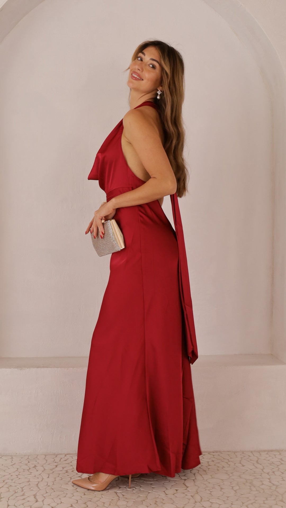 side view image 3 of Stasia Maxi Dress