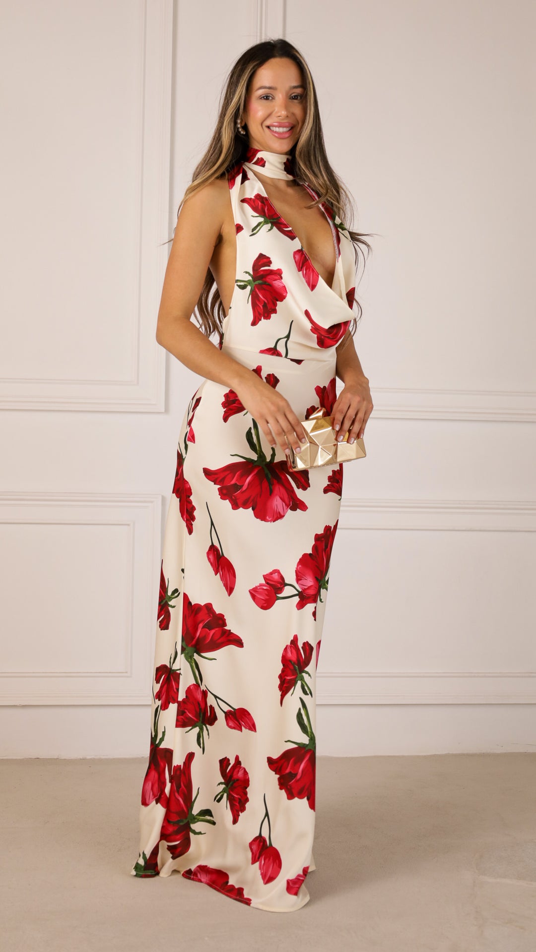 front view image 3 of Camellia Maxi Dress