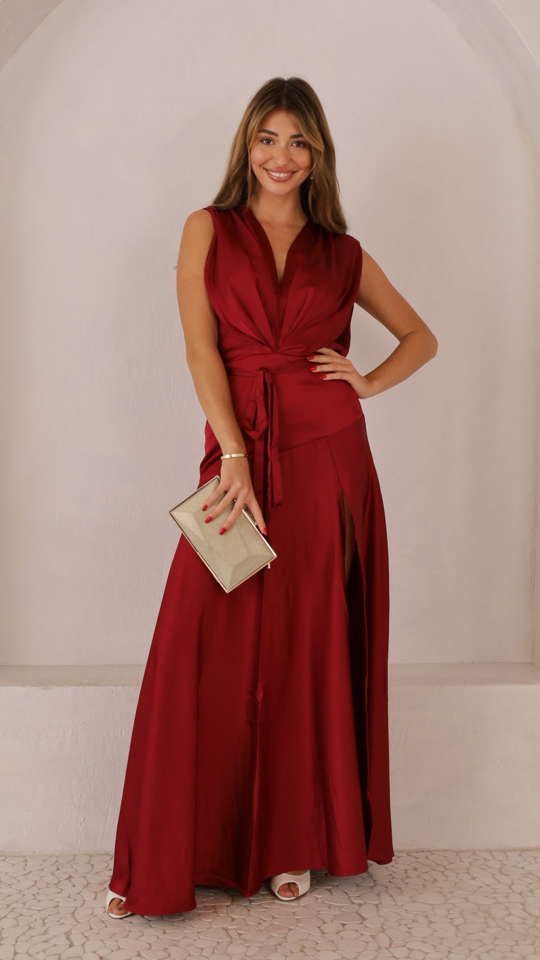 front view image 1 of Val Maxi Dress