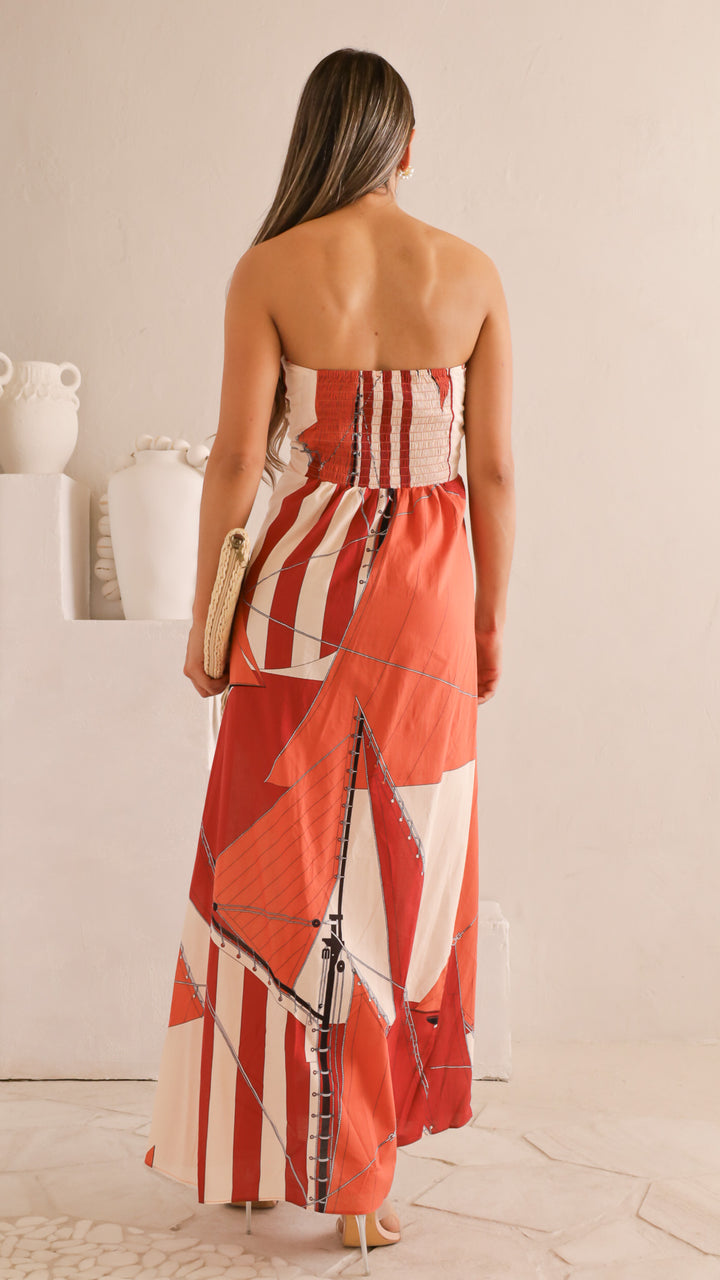 rear view image 1 of Celina Maxi Dress