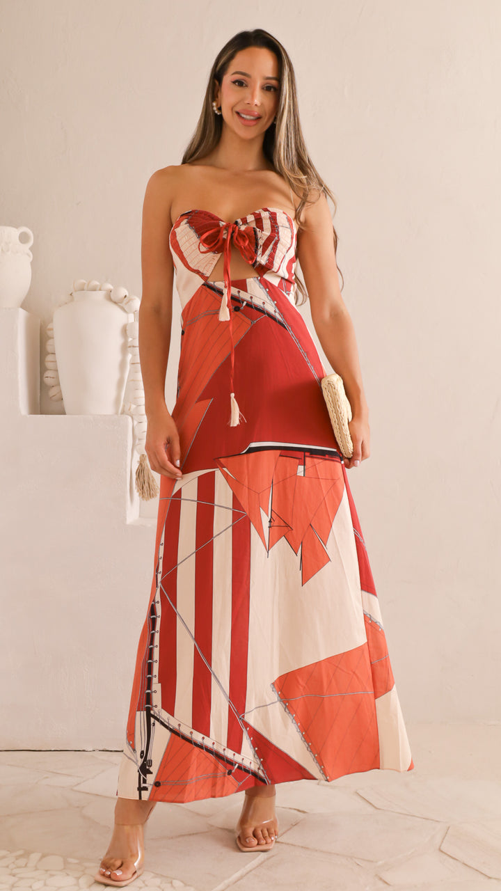 front view image 3 of Celina Maxi Dress