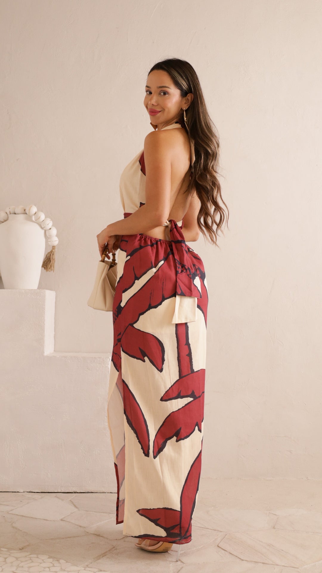 side view image 1 of Risa Maxi Dress