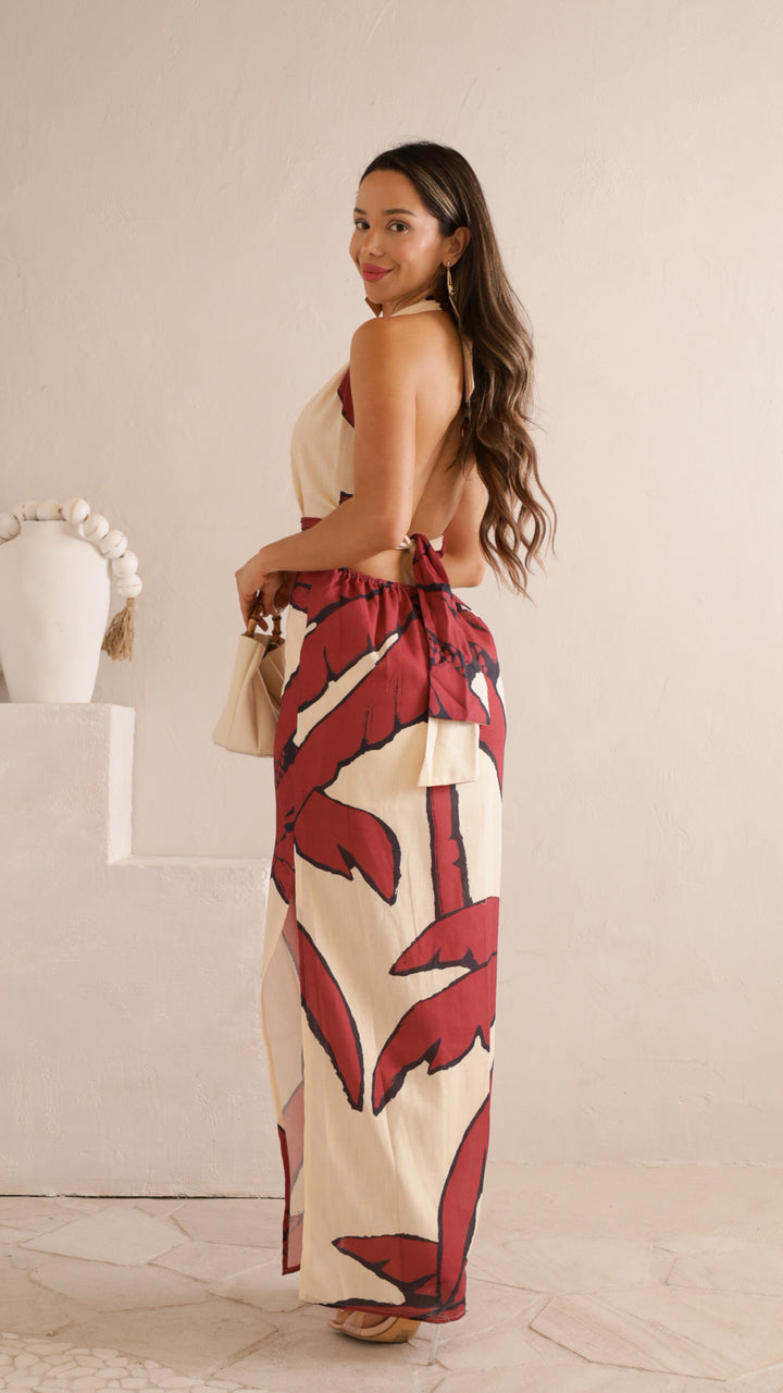 side view image 1 of Risa Maxi Dress
