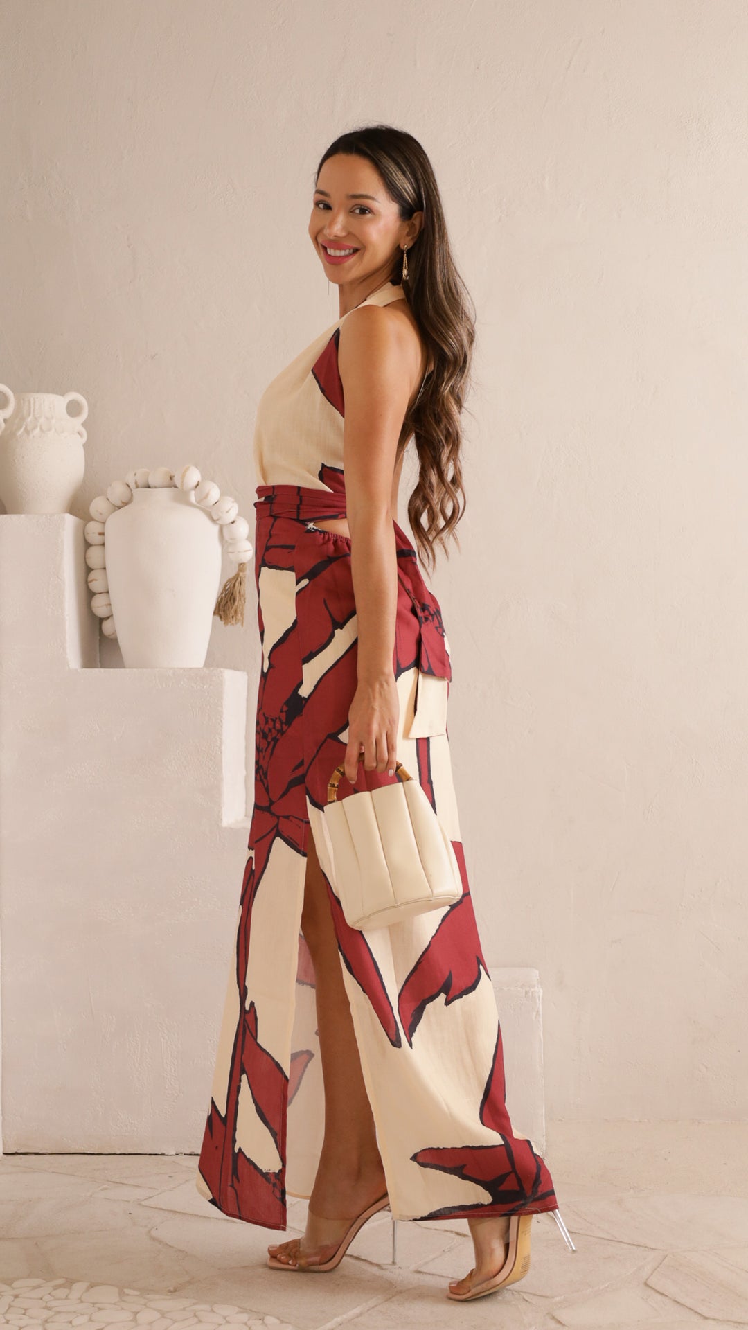 side view image 2 of Risa Maxi Dress