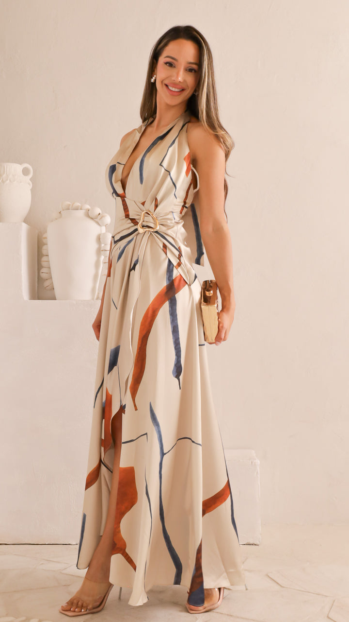 side view image 3 of Mariela Maxi Dress