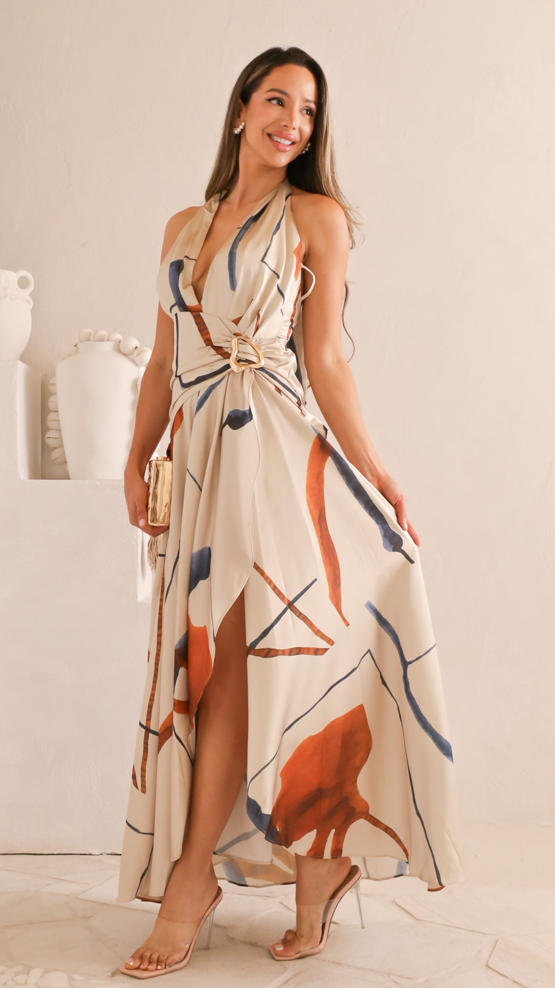 side view image 4 of Mariela Maxi Dress
