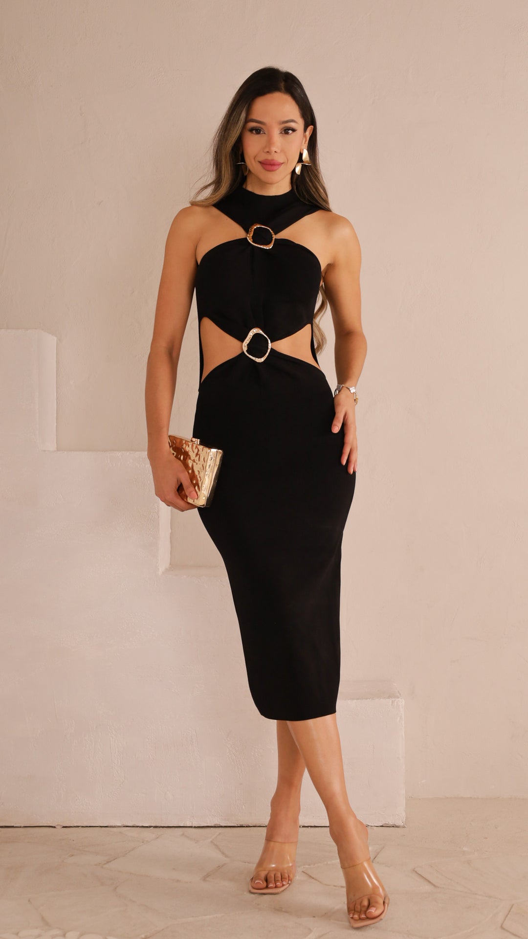 front view image 1 of Duane Midi Dress