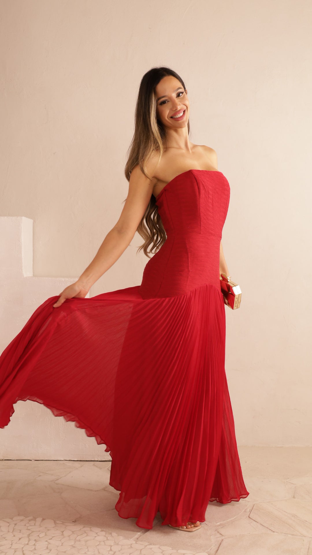 side view image 1 of Strada Maxi Dress