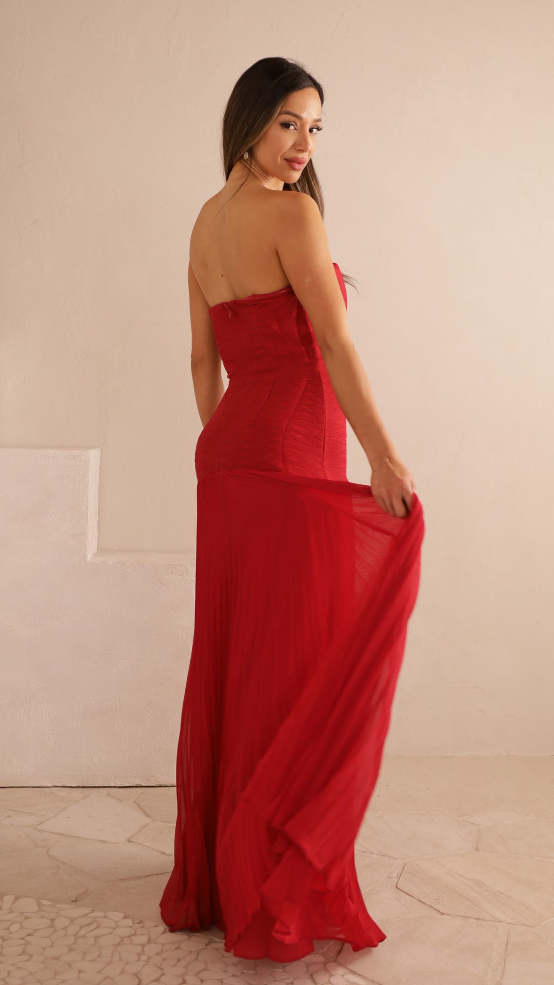 side view image 3 of Strada Maxi Dress