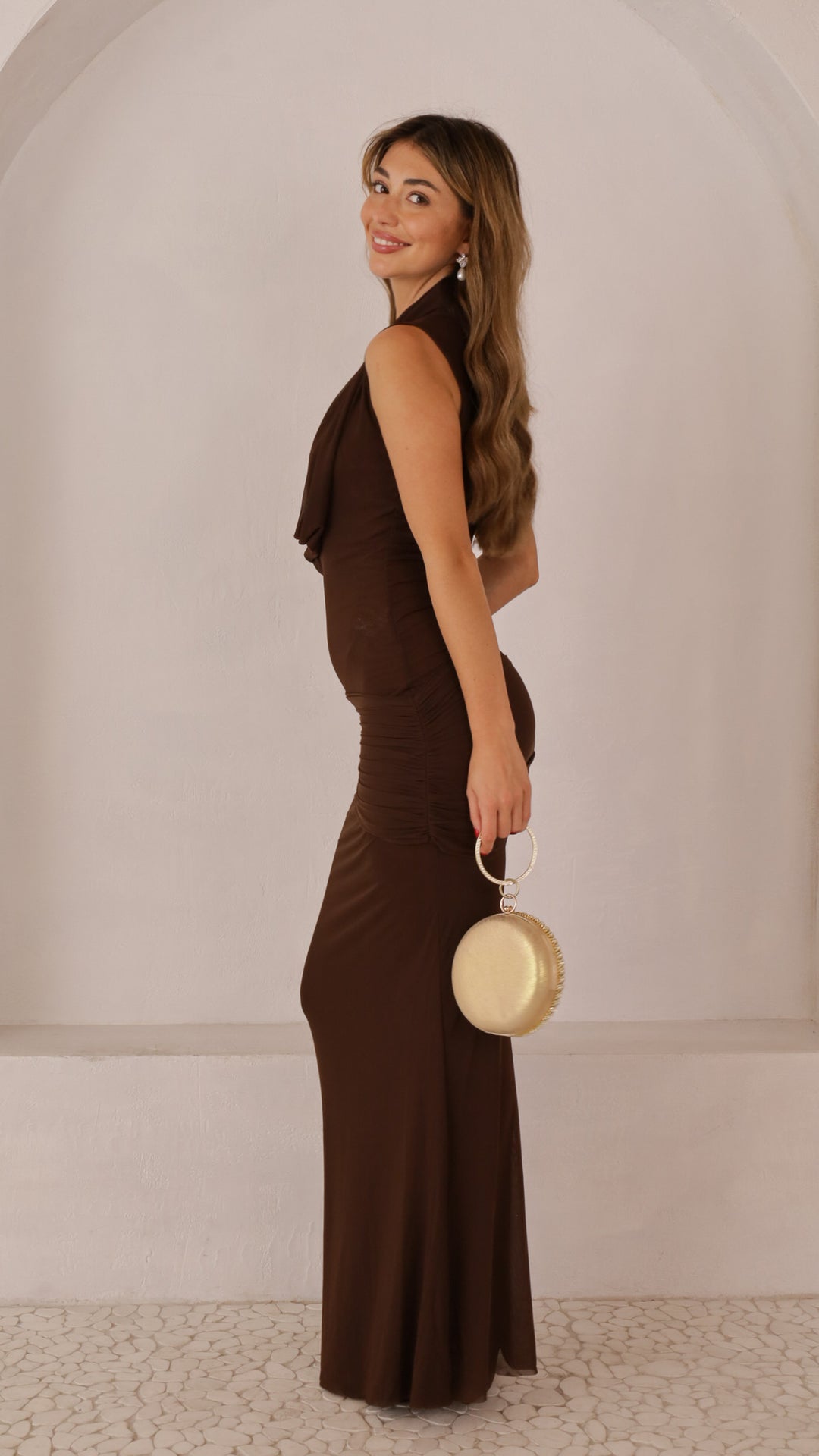 side view image 2 of Ami Maxi Dress